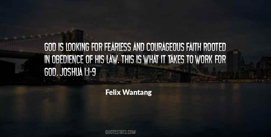 Felix Wantang Quotes #1218228