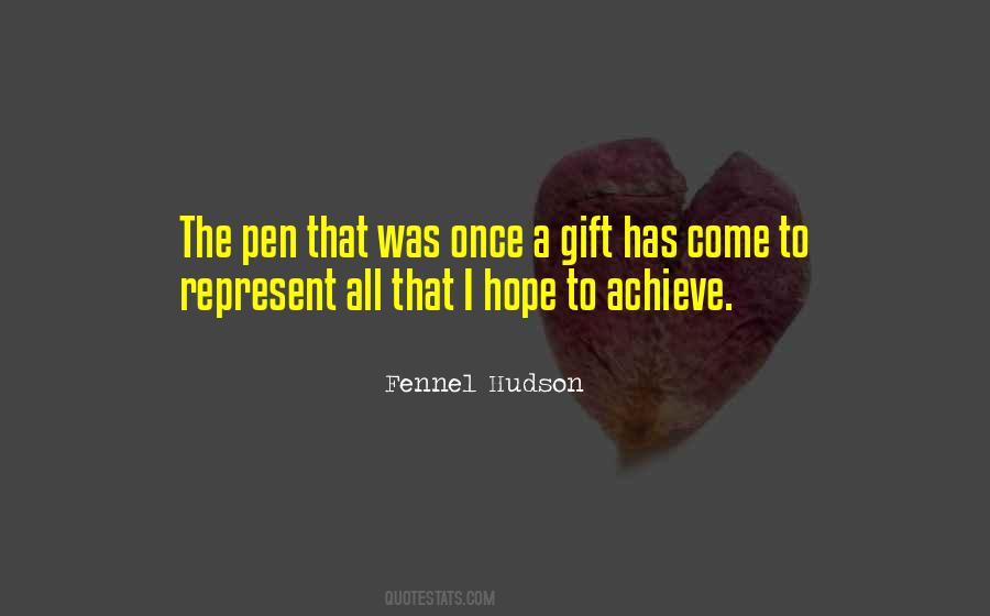 Fennel Hudson Quotes #1694834