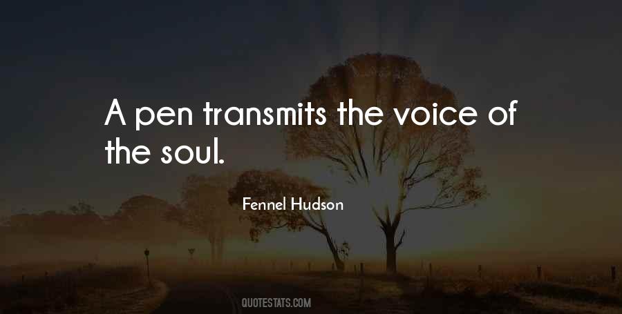 Fennel Hudson Quotes #1859