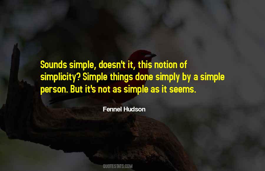 Fennel Hudson Quotes #924070