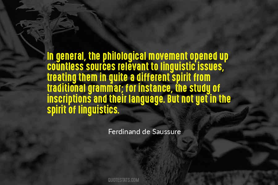 Ferdinand De Saussure Quotes #1587879