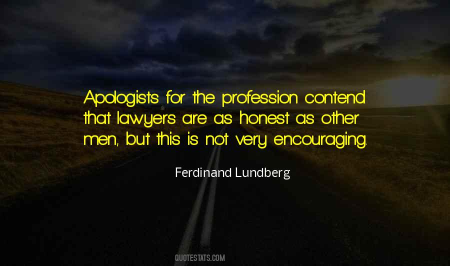 Ferdinand Lundberg Quotes #1474113