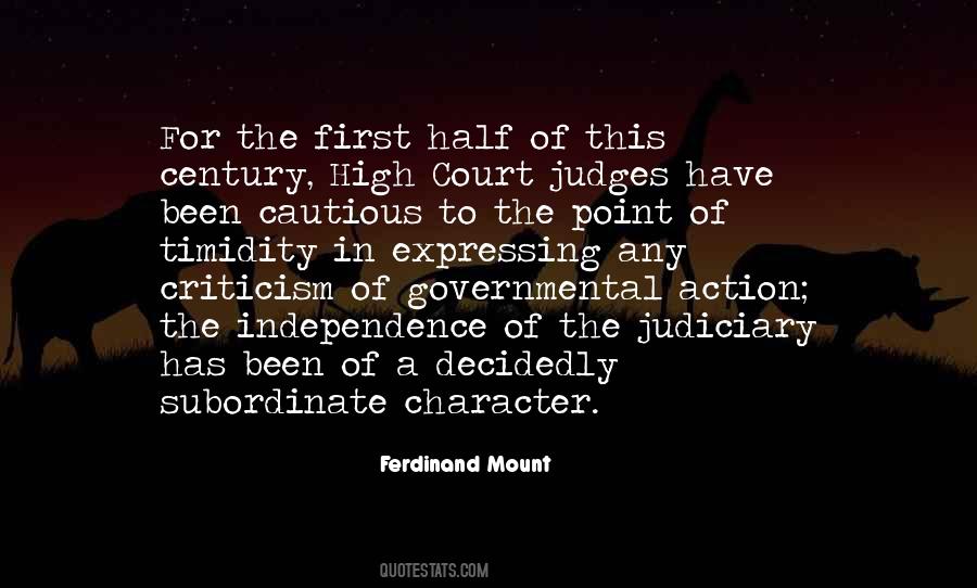 Ferdinand Mount Quotes #1530717