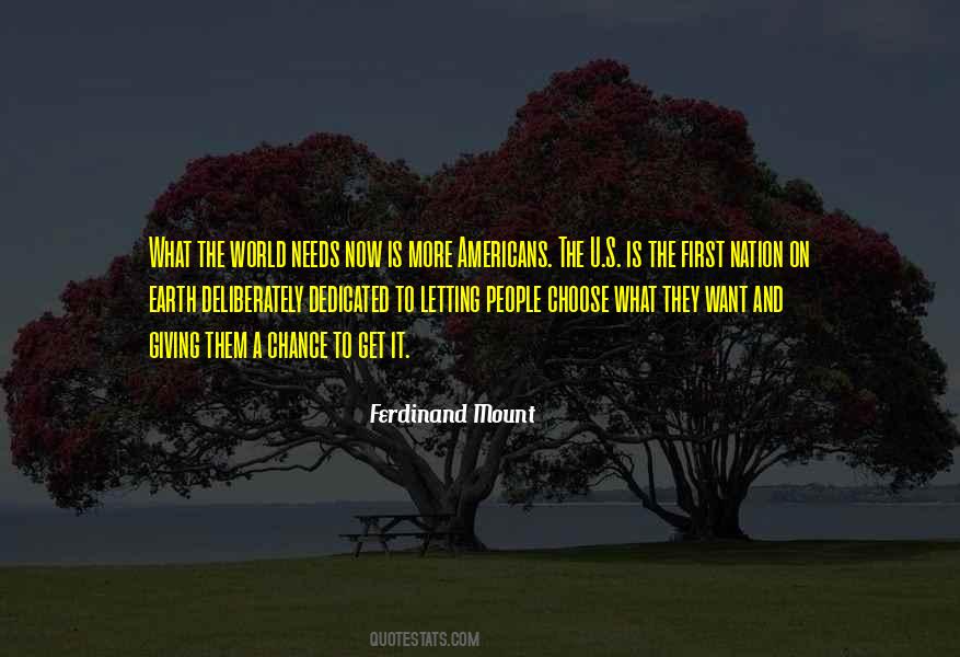 Ferdinand Mount Quotes #872400