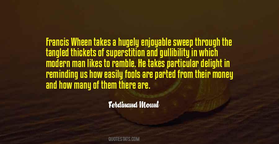 Ferdinand Mount Quotes #938396