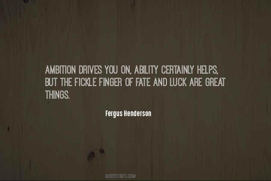 Fergus Henderson Quotes #1648411