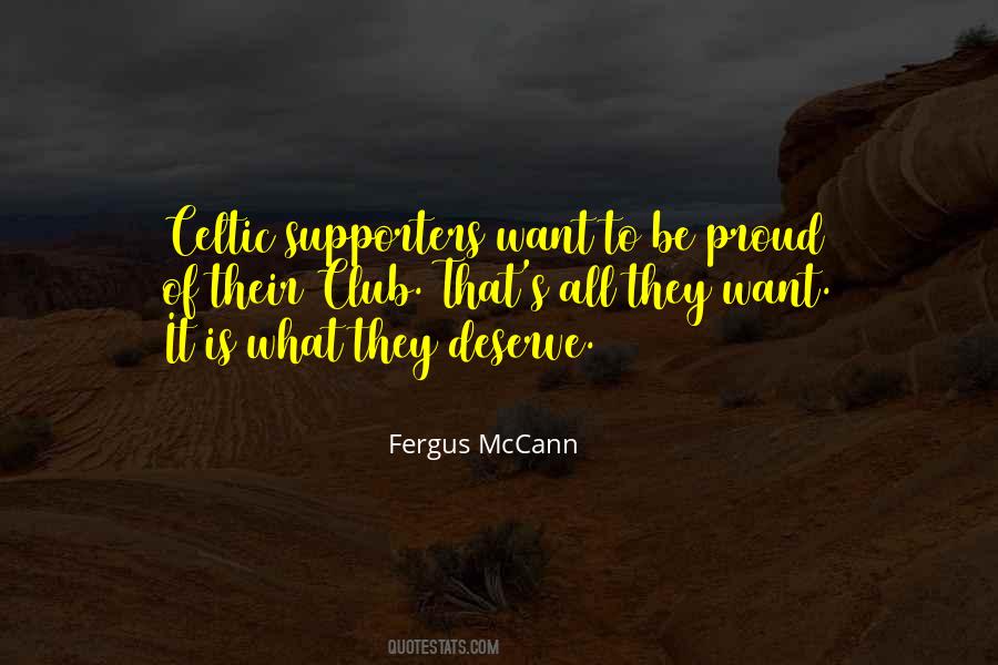 Fergus McCann Quotes #762373