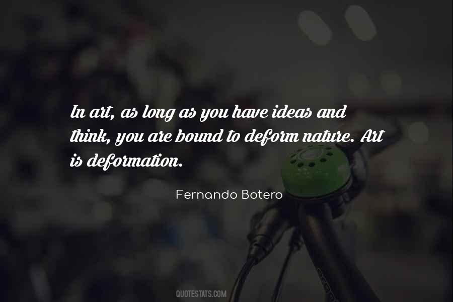 Fernando Botero Quotes #176069
