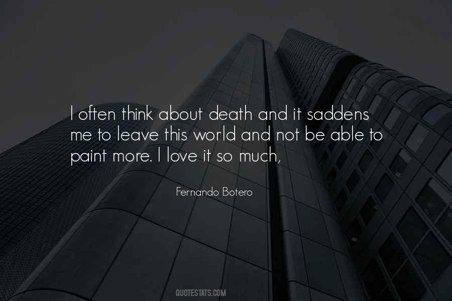 Fernando Botero Quotes #270569