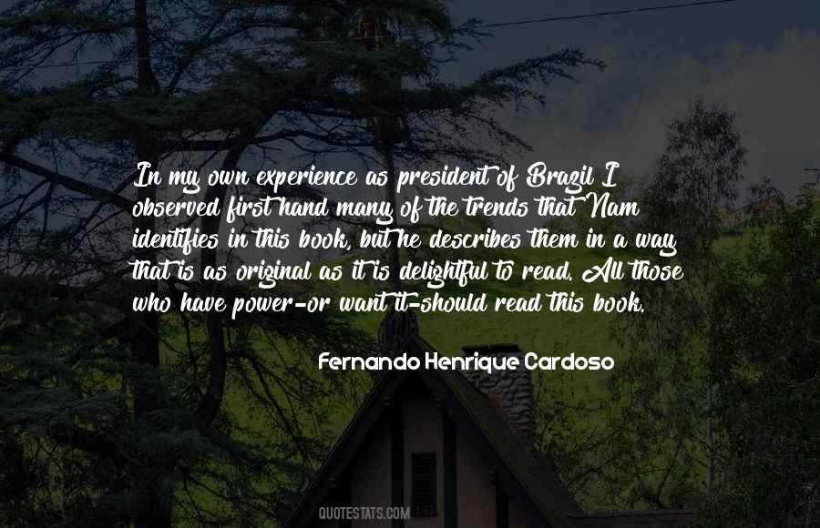 Fernando Henrique Cardoso Quotes #317658