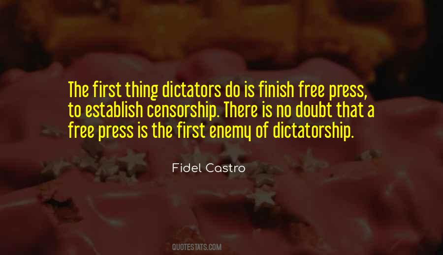 Fidel Castro Quotes #213025