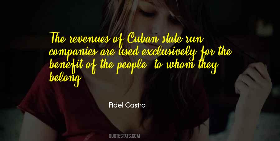 Fidel Castro Quotes #849573