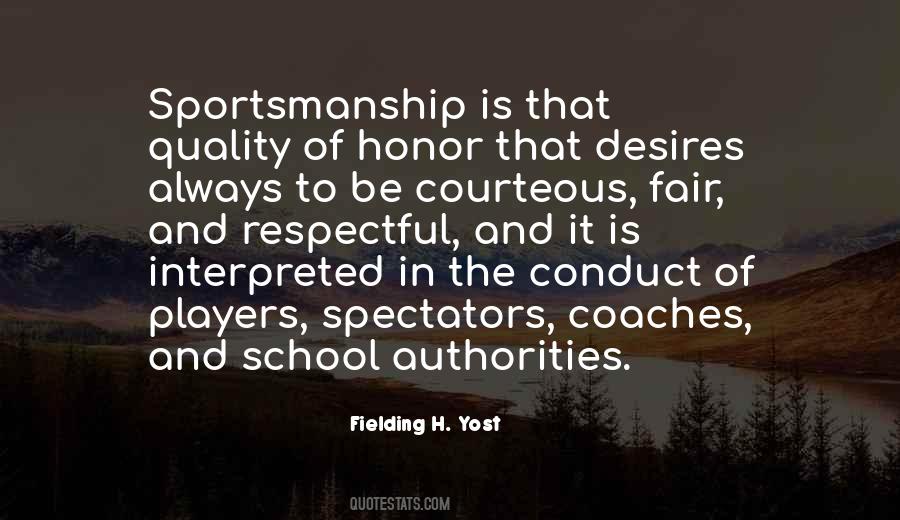 Fielding H. Yost Quotes #1504133