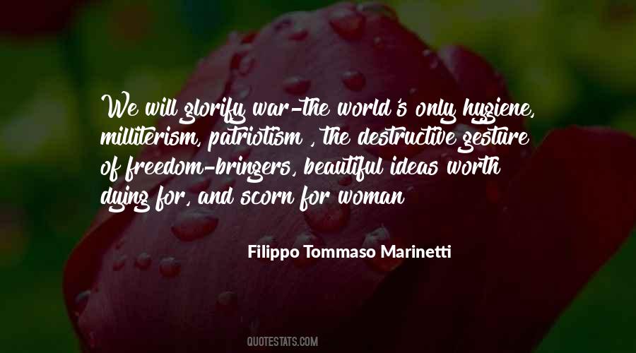 Filippo Tommaso Marinetti Quotes #925328