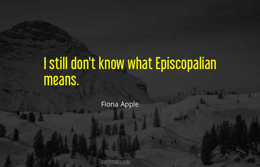 Fiona Apple Quotes #3974