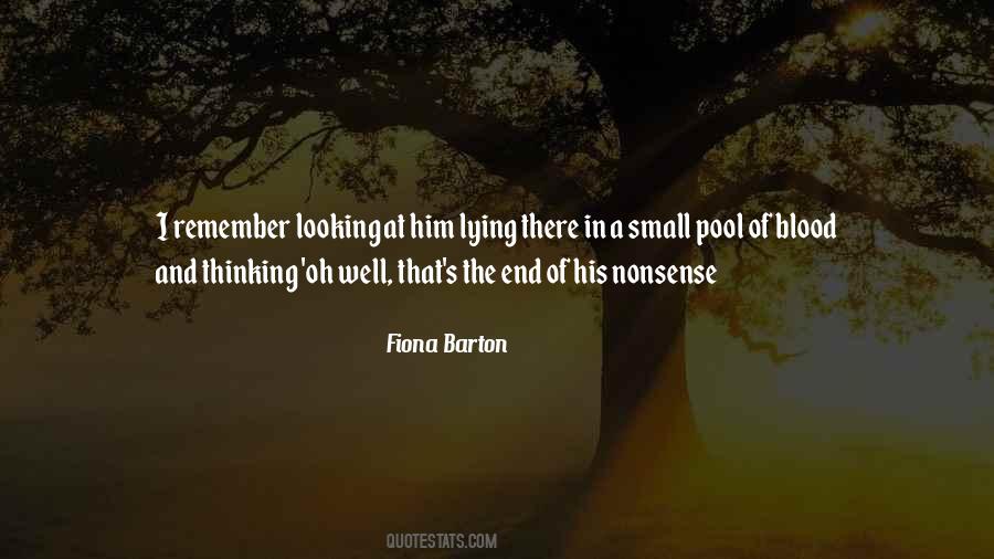 Fiona Barton Quotes #1584237