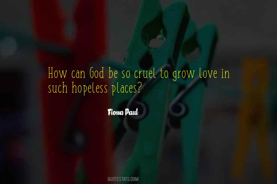 Fiona Paul Quotes #1836800