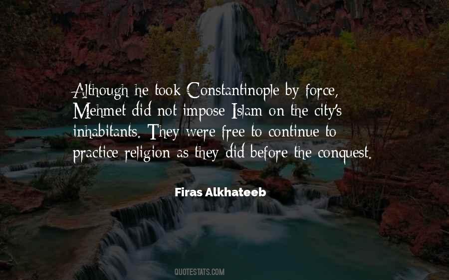 Firas Alkhateeb Quotes #195457