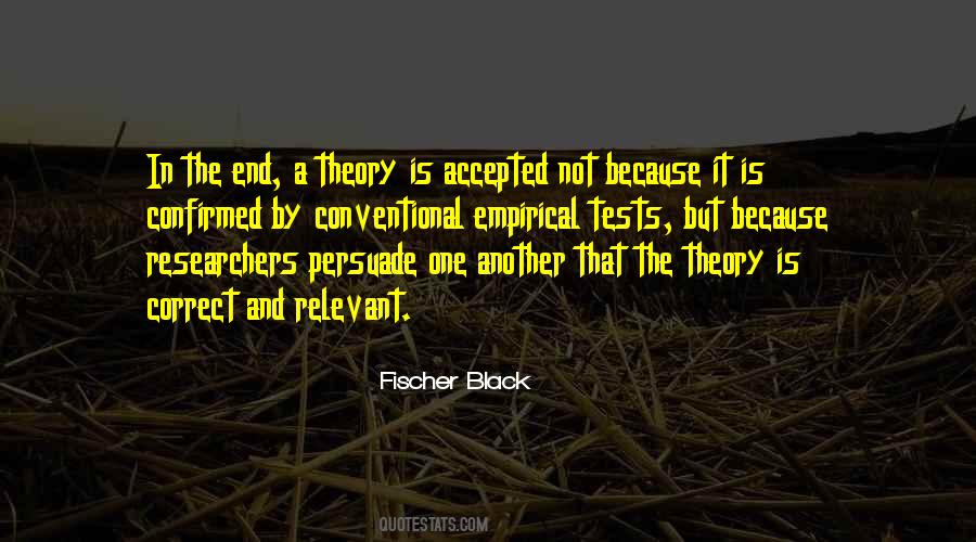 Fischer Black Quotes #1139631