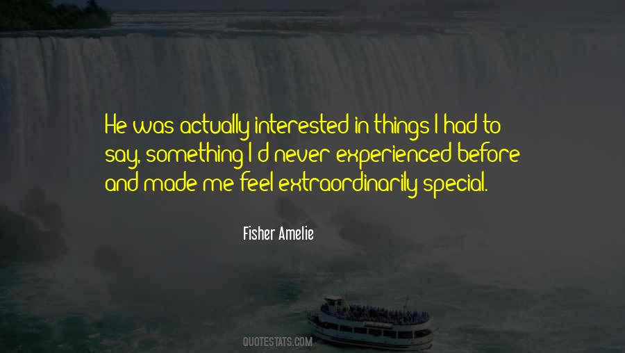 Fisher Amelie Quotes #880638