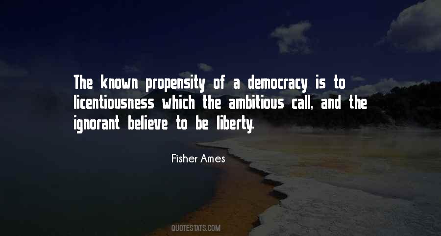 Fisher Ames Quotes #203154
