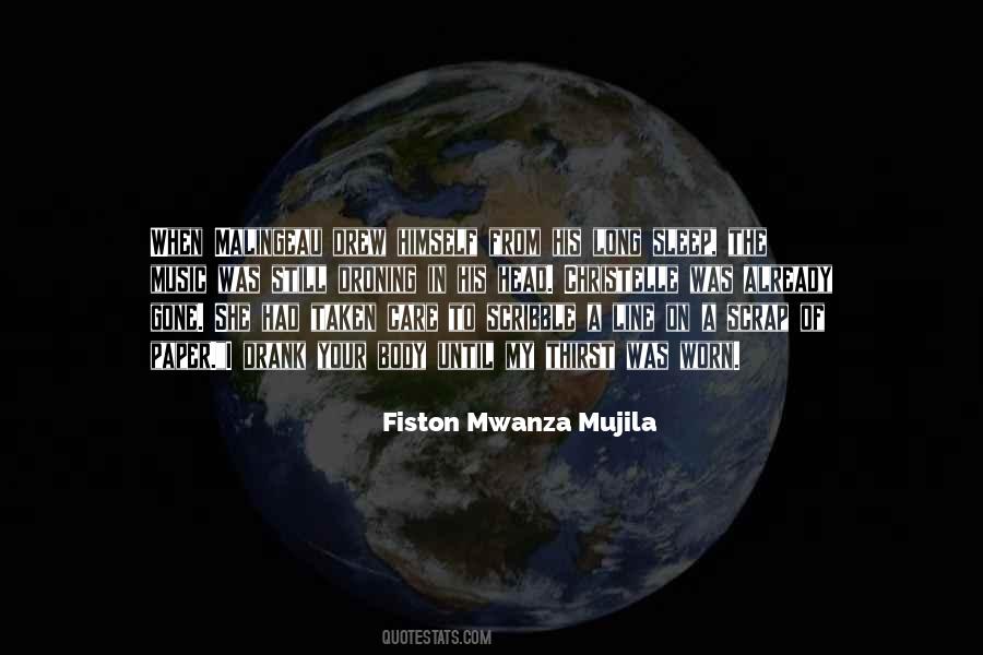 Fiston Mwanza Mujila Quotes #798375