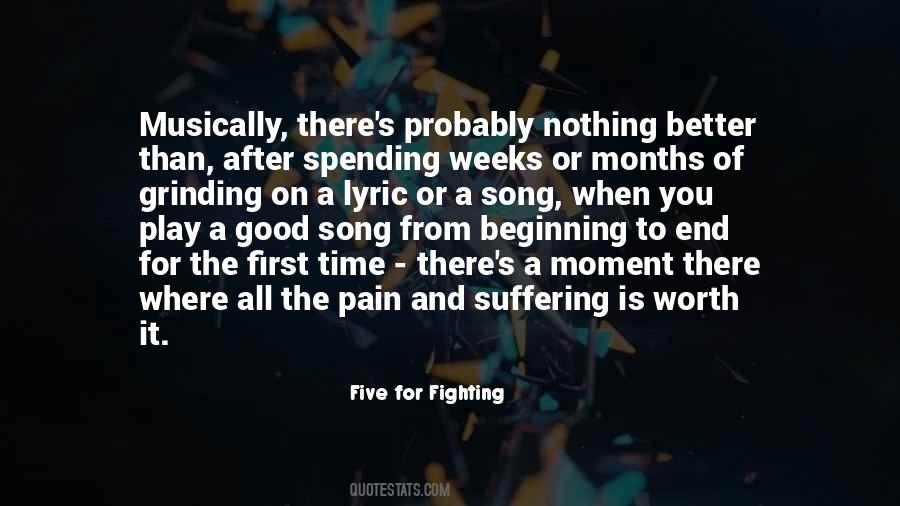 Five For Fighting Quotes #603004