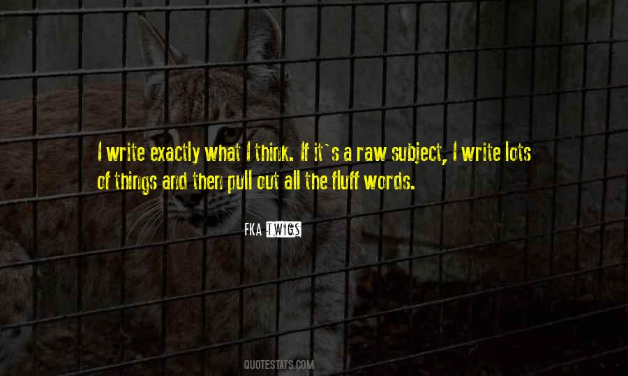 FKA Twigs Quotes #44619