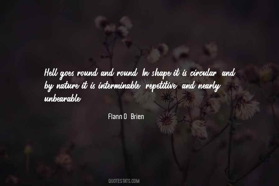 Flann O'Brien Quotes #902376