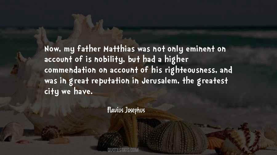 Flavius Josephus Quotes #1638187