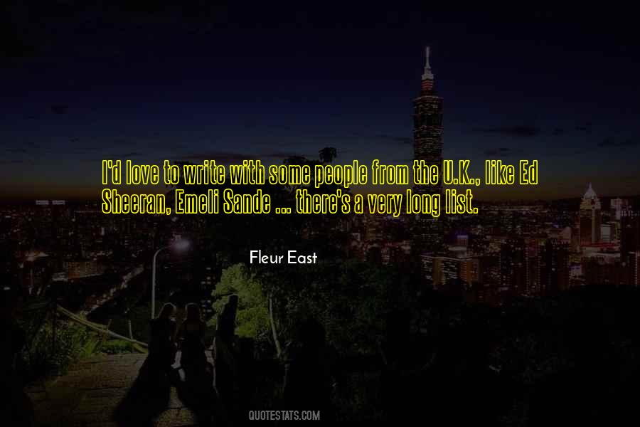 Fleur East Quotes #435532