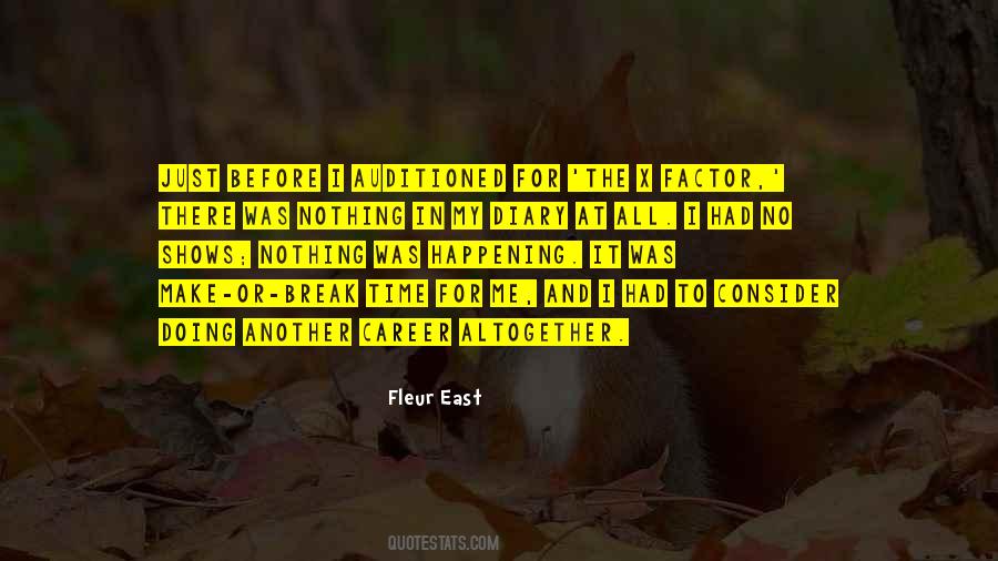 Fleur East Quotes #91756