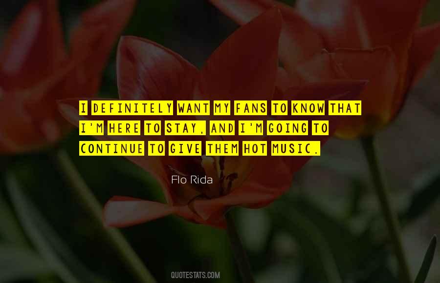 Flo Rida Quotes #1054397