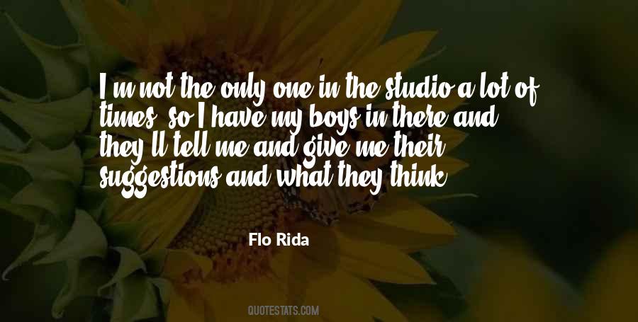 Flo Rida Quotes #1654056