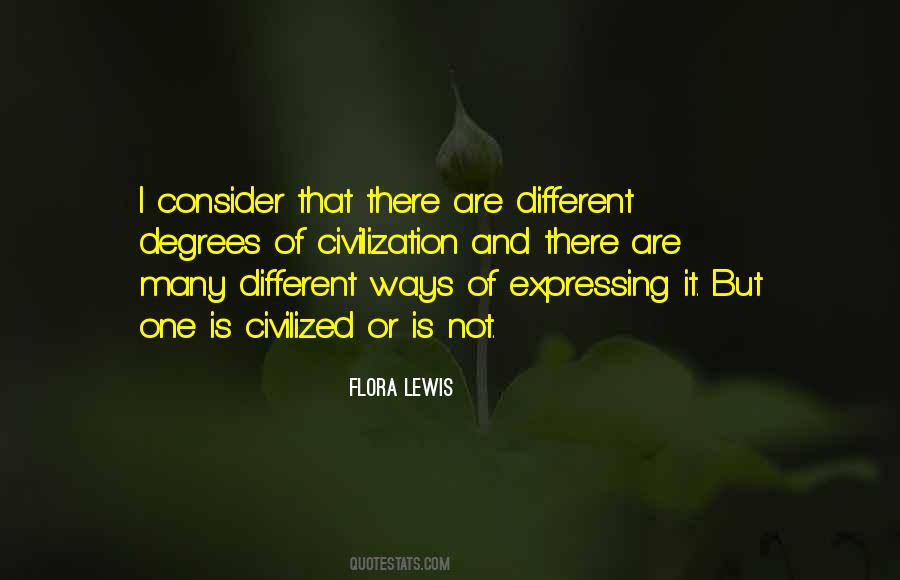 Flora Lewis Quotes #16321
