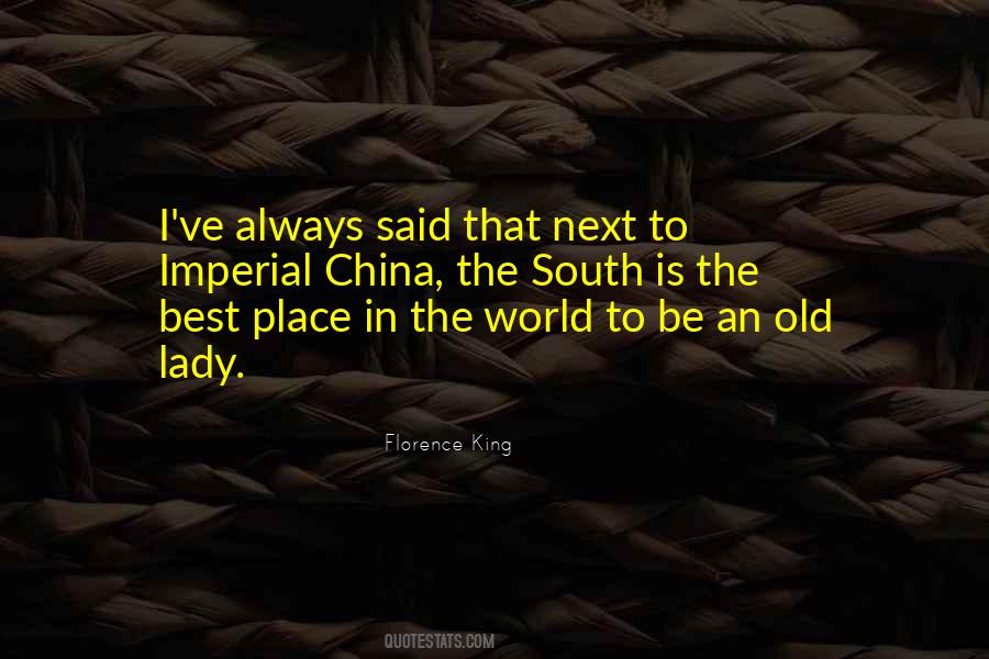 Florence King Quotes #676238