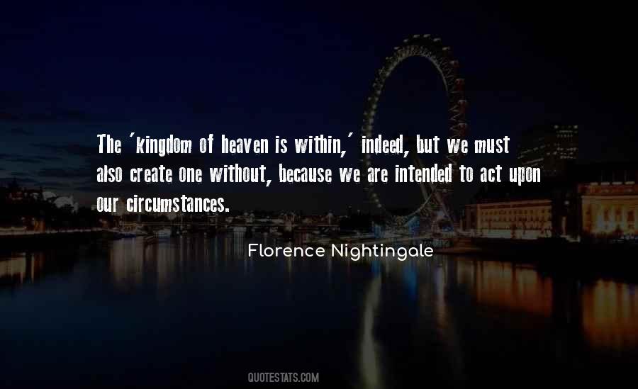 Florence Nightingale Quotes #993216