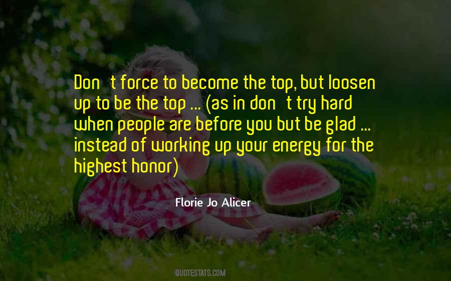 Florie Jo Alicer Quotes #608307 Florie Jo Alicer Quotes #608307