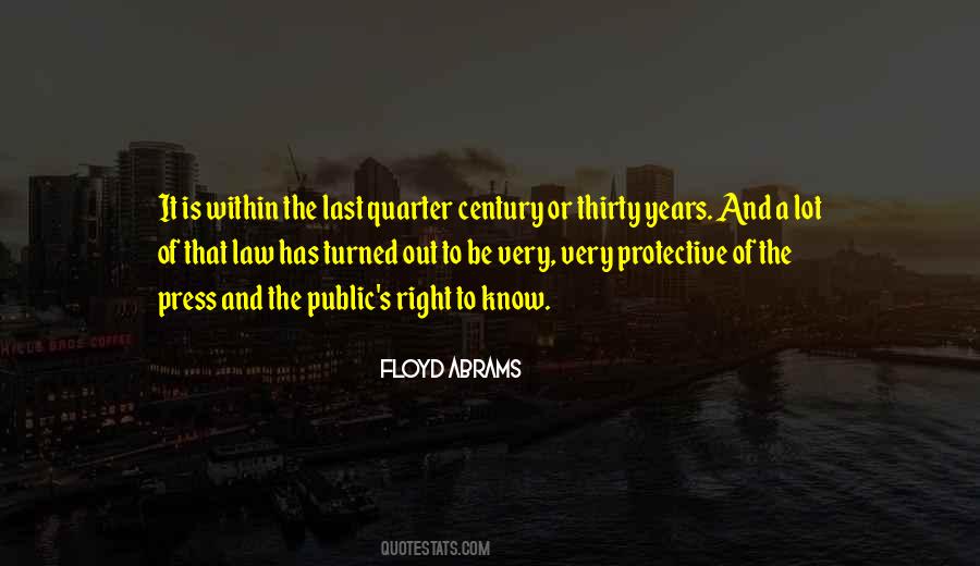 Floyd Abrams Quotes #1721559