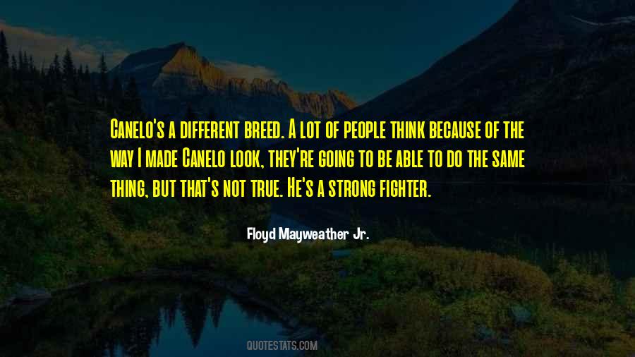 Floyd Mayweather Jr. Quotes #1433844