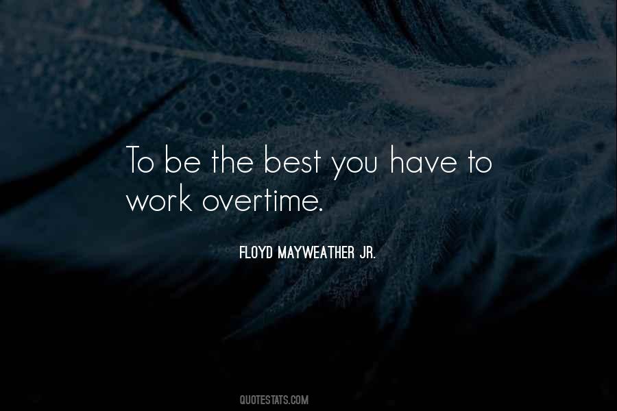 Floyd Mayweather Jr. Quotes #1766021