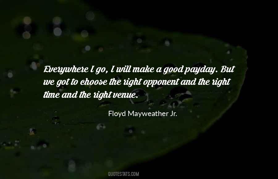 Floyd Mayweather Jr. Quotes #66917