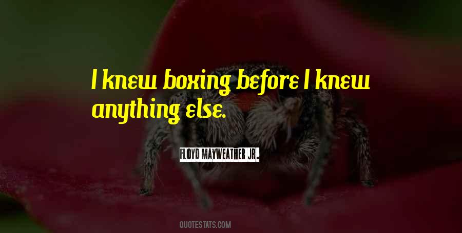 Floyd Mayweather Jr. Quotes #873734