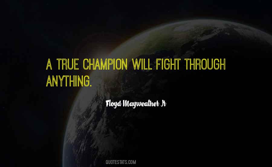 Floyd Mayweather Jr. Quotes #92148