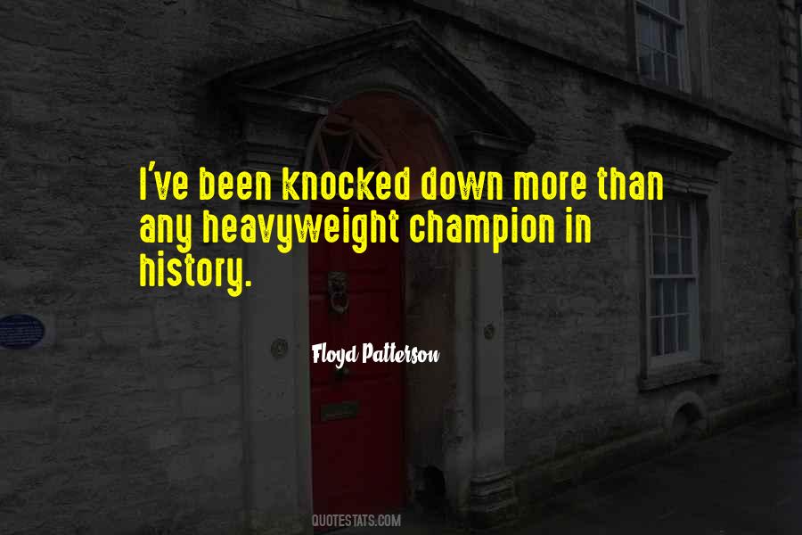 Floyd Patterson Quotes #1518851