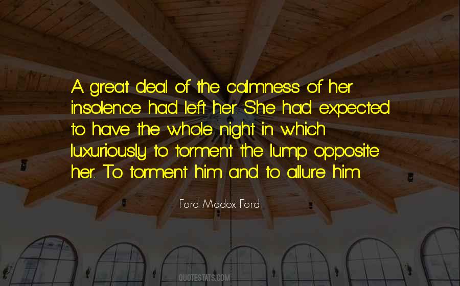 Ford Madox Ford Quotes #1288014