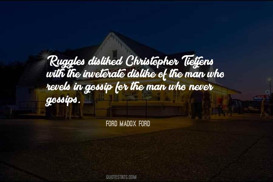 Ford Madox Ford Quotes #131481
