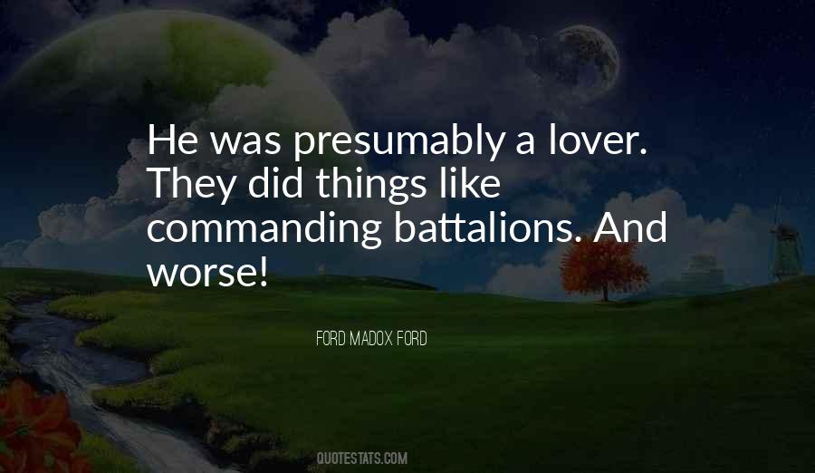 Ford Madox Ford Quotes #852471