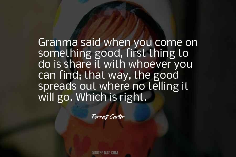 Forrest Carter Quotes #1423780