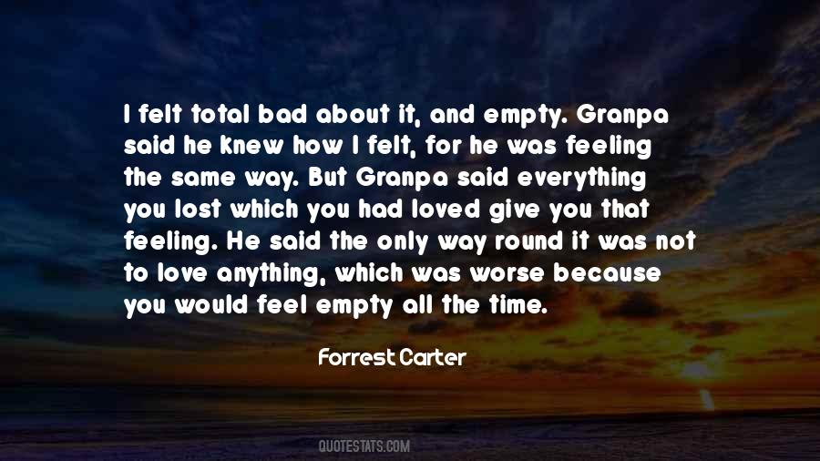 Forrest Carter Quotes #46834
